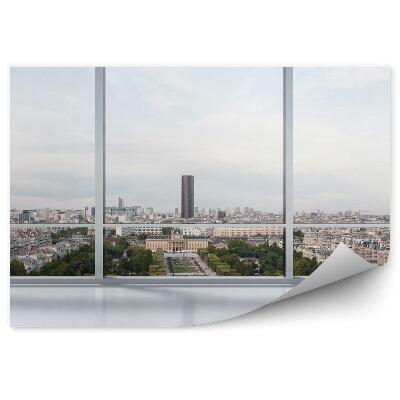 Fototapeta na ścianę Widok z okna na panoramę miasta