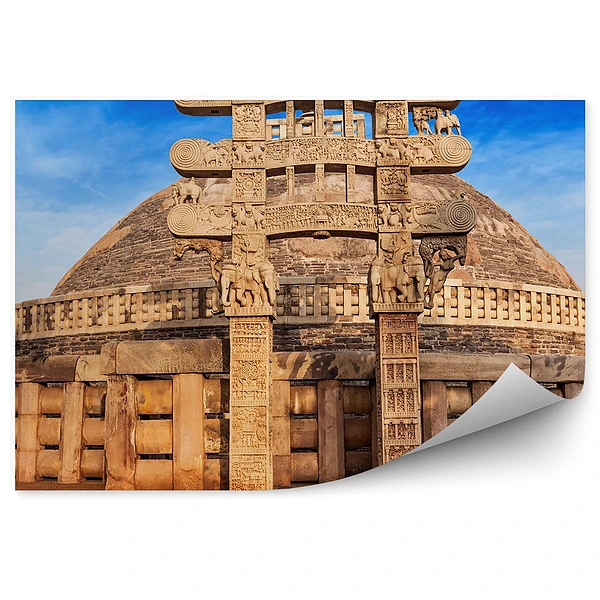 Fototapeta Stupa indie buddyzm architektura