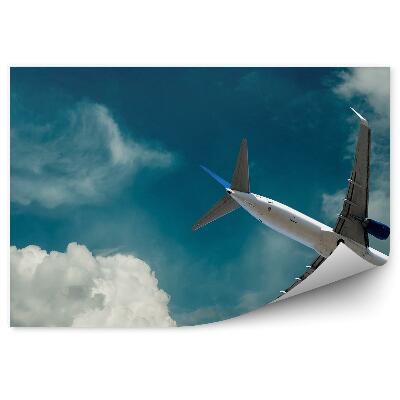 Fotopeta Samolot niebo chmury perspektywa