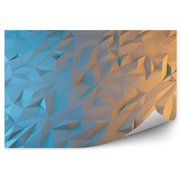 Fototapeta 3d tło trójkąty