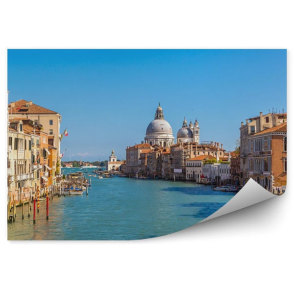 Fototapeta Canal grande wenecja miasto architektura turystyka