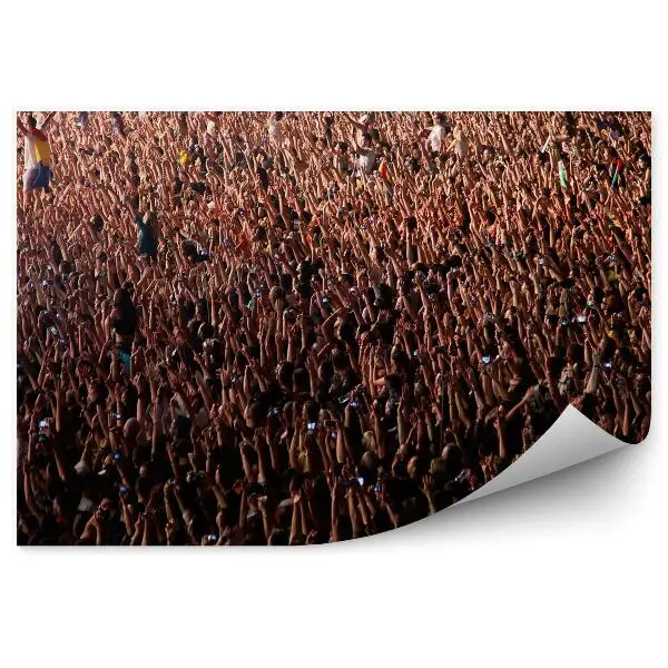 Fototapeta Tłum koncert ludzie muzyka
