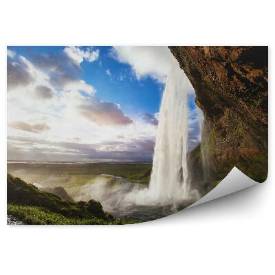 Fototapeta Wodospad o zachodzie słońca