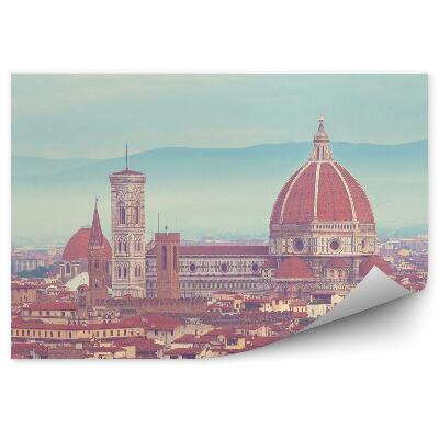 Fototapeta katedra Santa Maria del Fiore Florencja góry