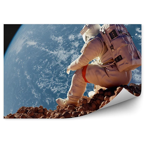 Fototapeta Astronauta sci-fi