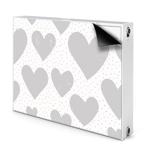 Maskownica do grzejnika Szare serca