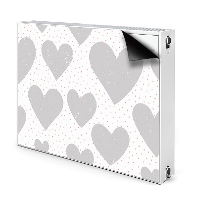 Maskownica do grzejnika Szare serca