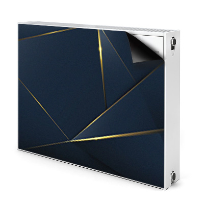 Mata magnesowa na grzejnik Futurystyczna grafika