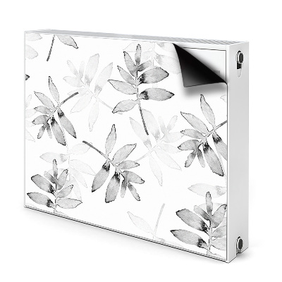 Magnetyczna osłona grzejnika Liście bez koloru