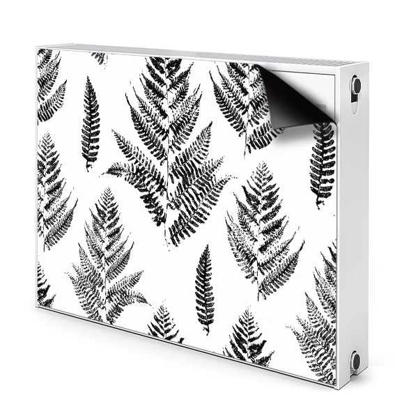 Maskownica grzejnika Odciski paproci