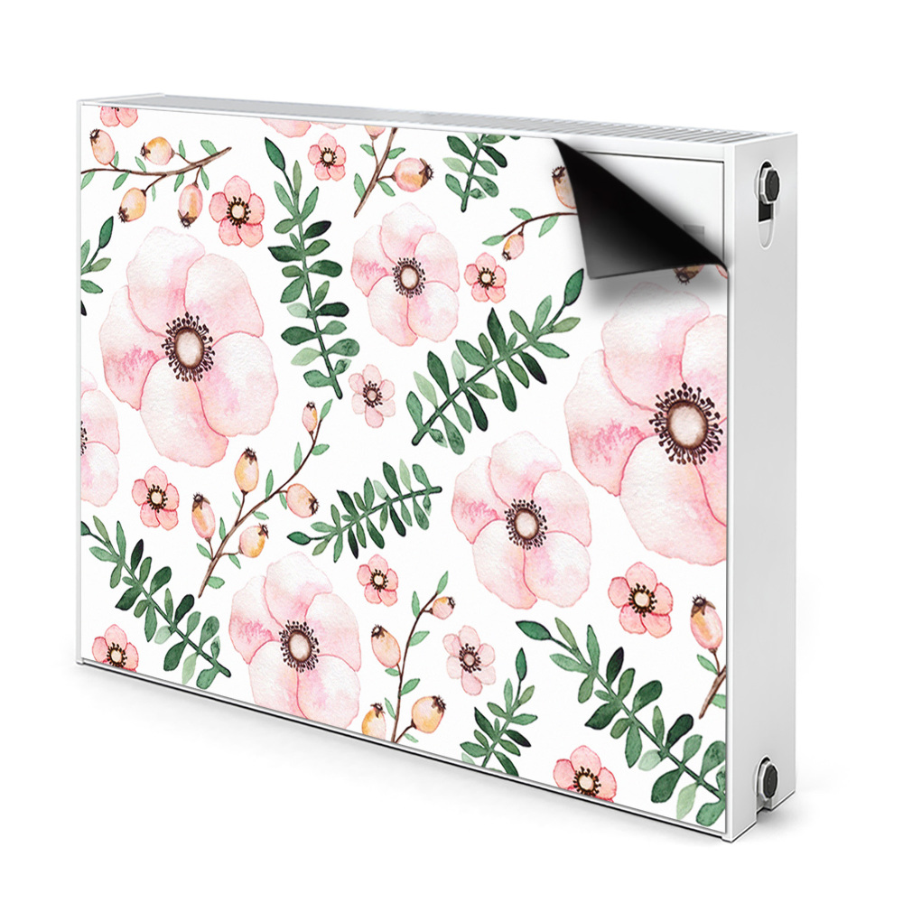 Maskownica grzejnika na wymiar Kwiatki