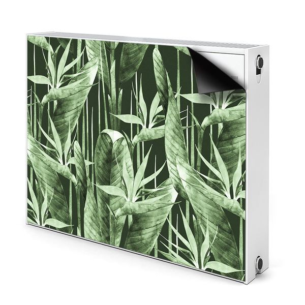 Maskownica grzejnika Ciemne liście