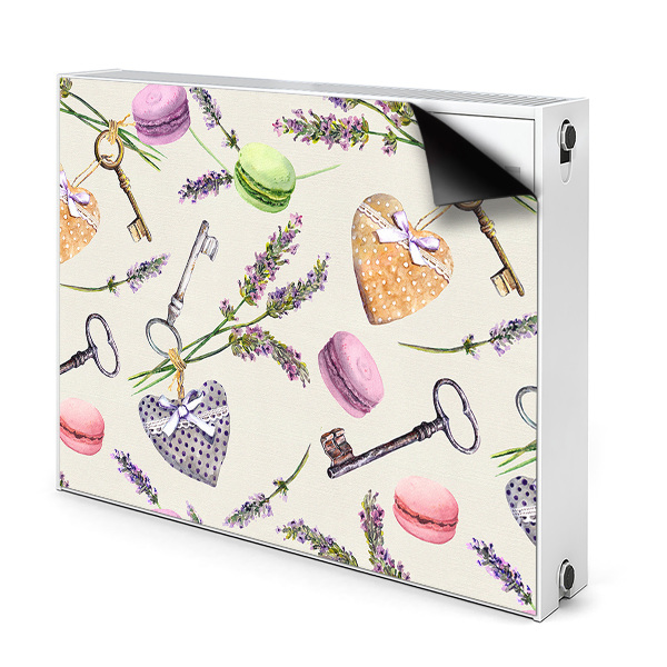 Magnes na grzejnik Serca i pierniki