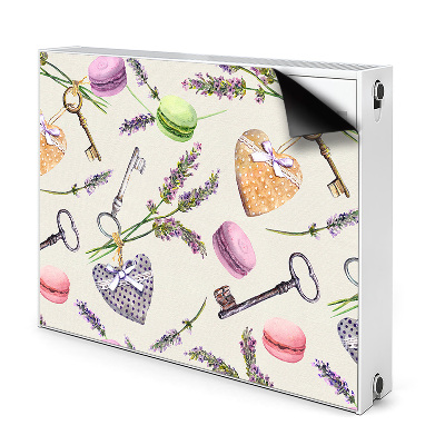 Magnes na grzejnik Serca i pierniki