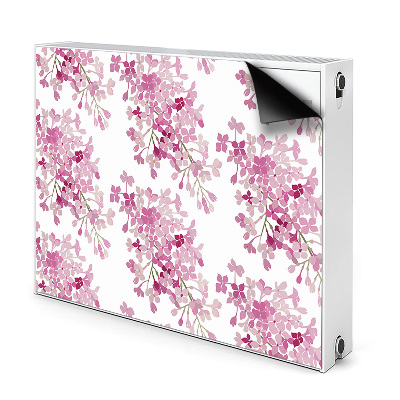 Magnes na grzejnik Różowe kwiaty