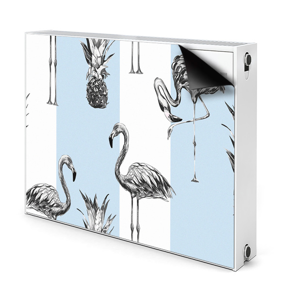 Maskownica grzejnika Flaming i ananas