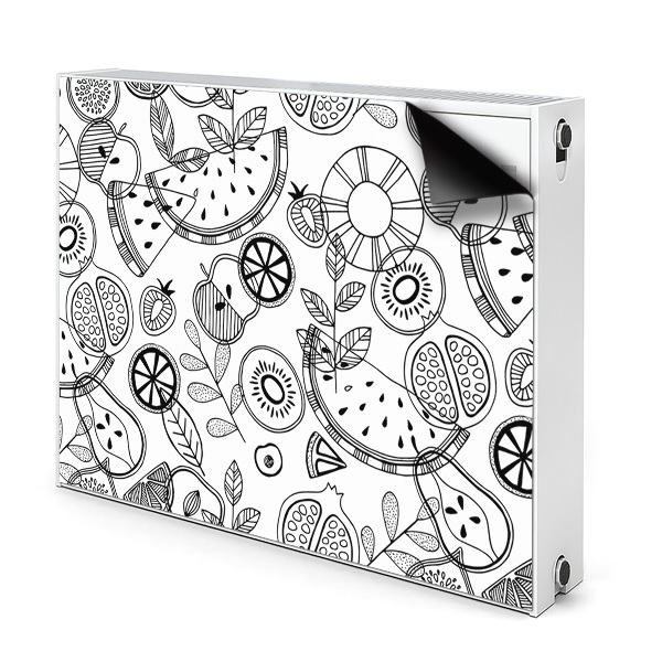 Maskownica grzejnika Owoce