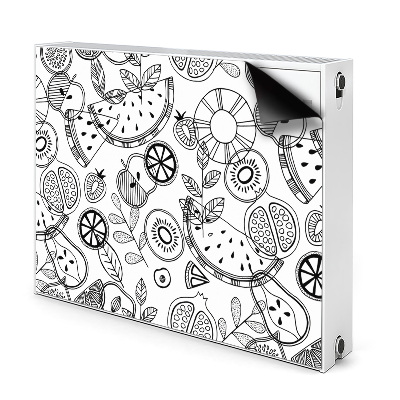 Maskownica grzejnika Owoce