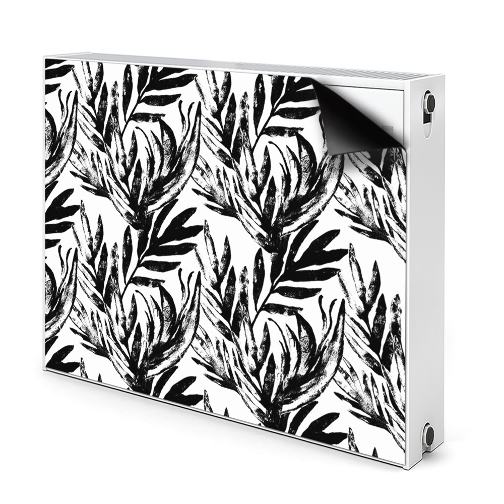 Maskownica grzejnika Czarna monstera