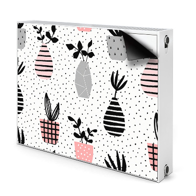 Maskownica grzejnika Doniczki na kropki