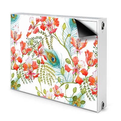 Maskownica grzejnika Pawie pióra