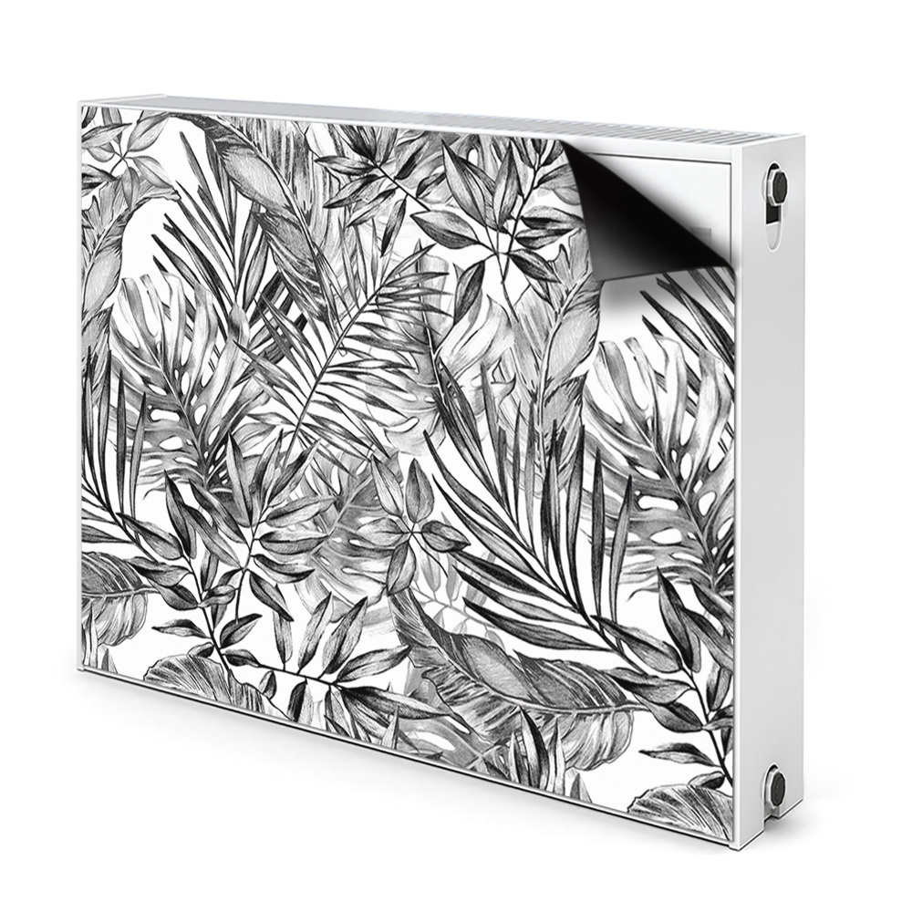 Maskownica do grzejnika Szkic monstera