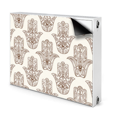 Maskownica grzejnika Brązowy symbol