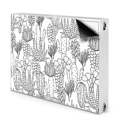 Magnes na grzejnik Kaktusy