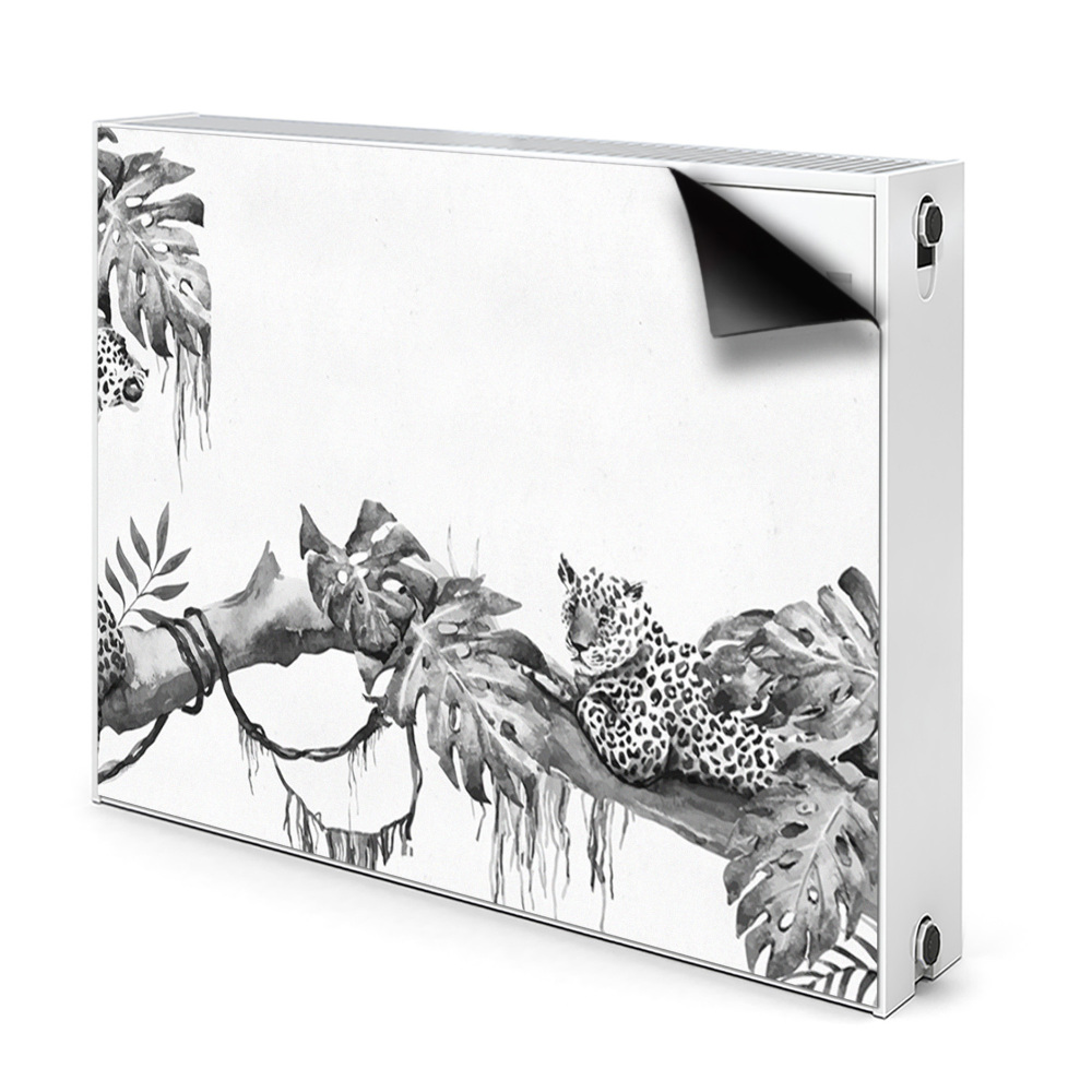 Magnes na grzejnik Gepardy na gałęzi