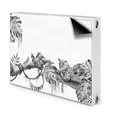 Magnes na grzejnik Gepardy na gałęzi