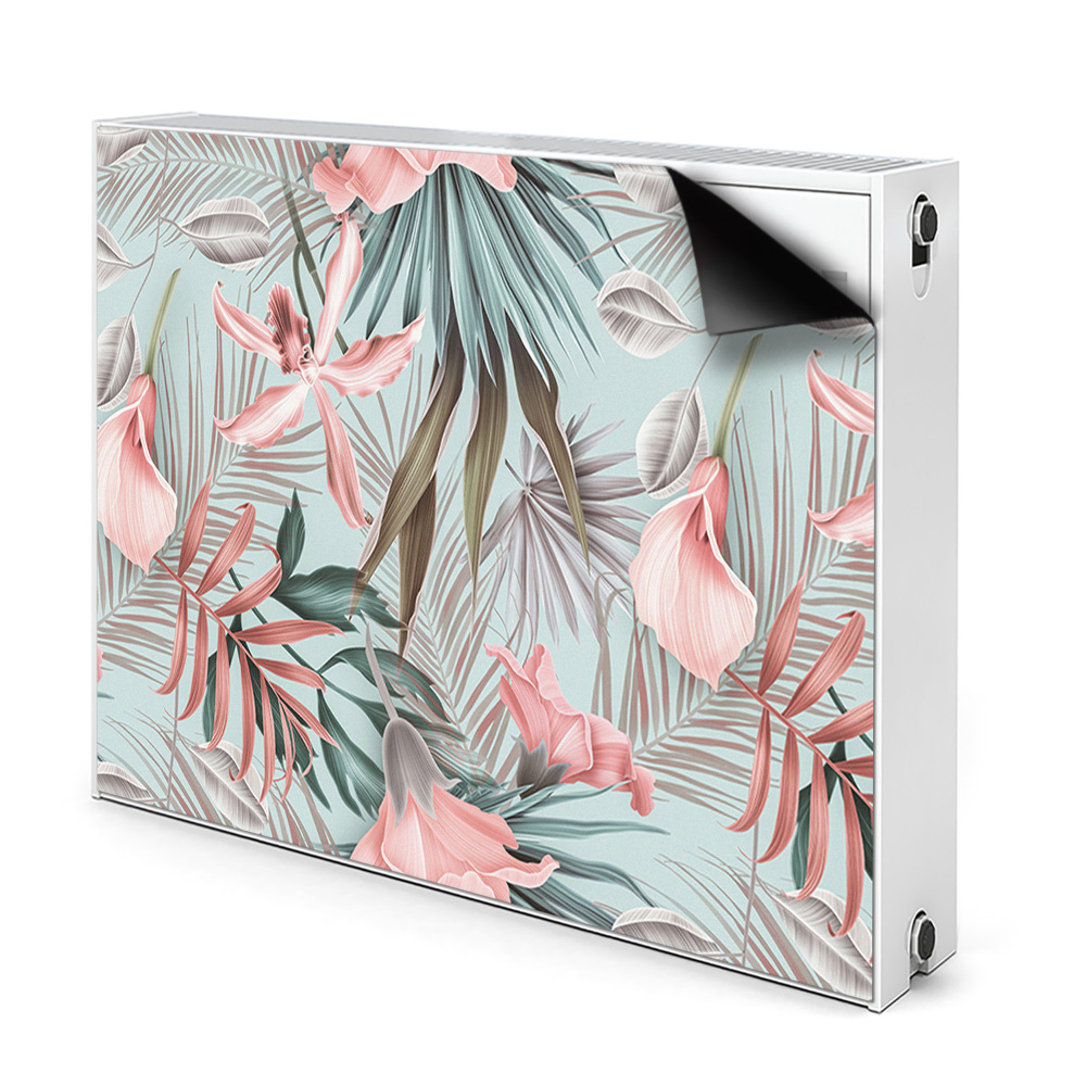 Maskownica grzejnika Pastelowe kwiaty