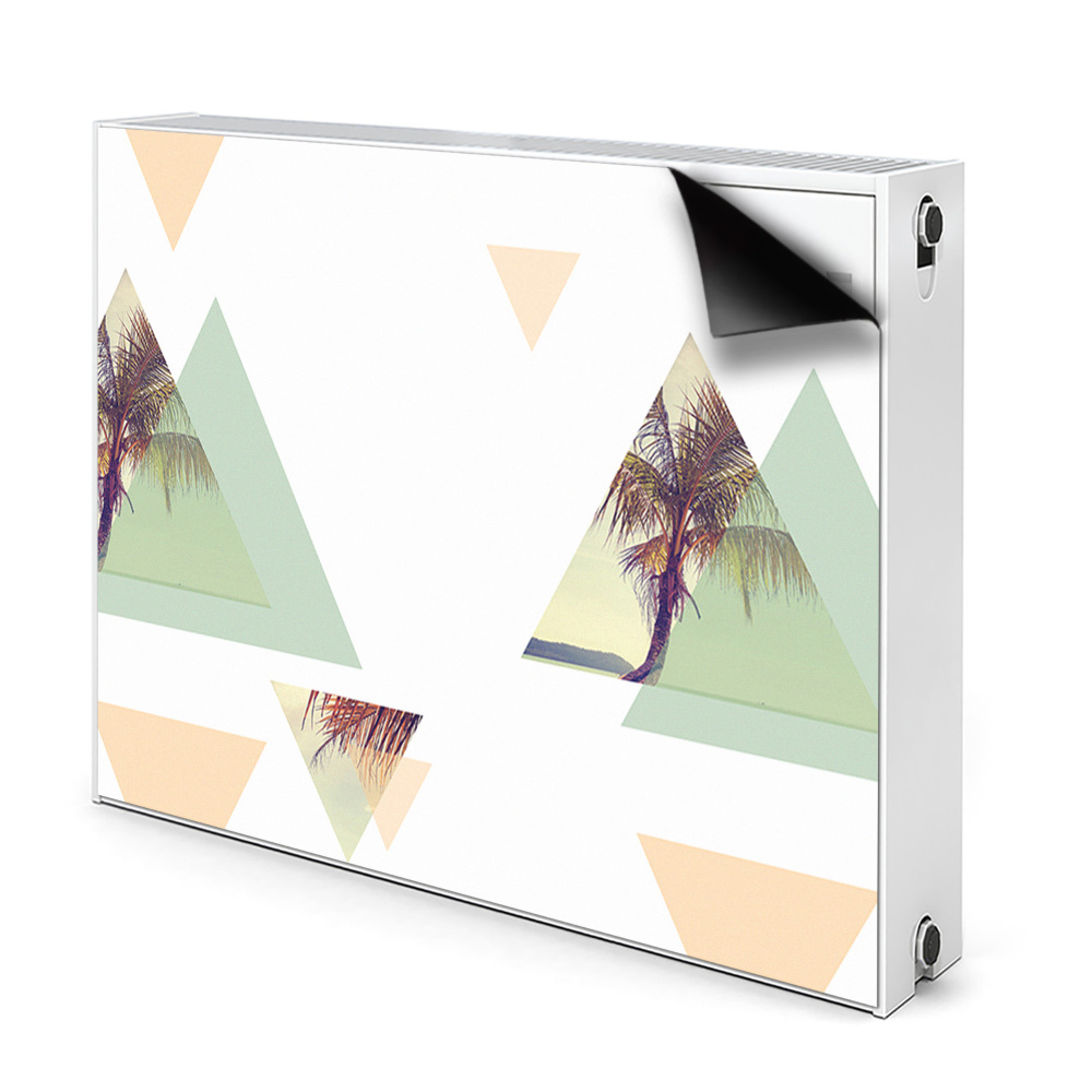 Maskownica grzejnika Palmy w trójkątach