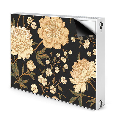 Maskownica grzejnika Biała piwonia