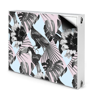 Maskownica na kaloryfer Tropikalny patchwork