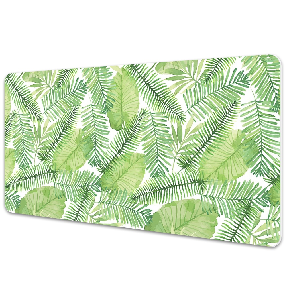 Mata ochronna na biurko Roślinny motyw