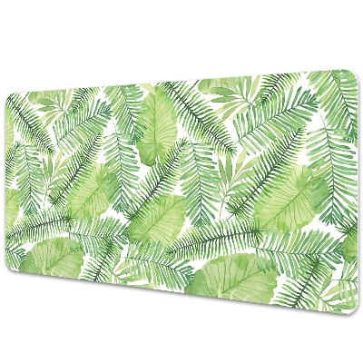 Mata ochronna na biurko Roślinny motyw