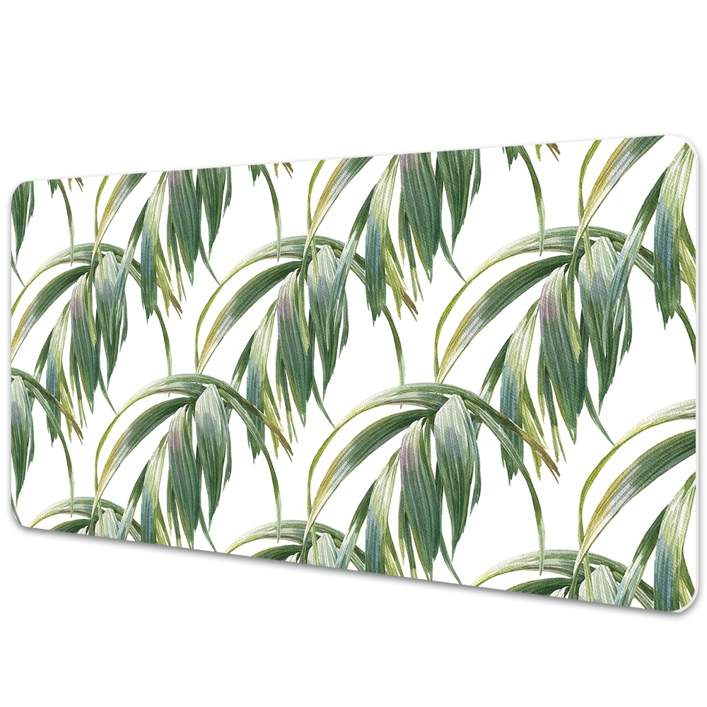 Mata ochronna na biurko Podłużne liście