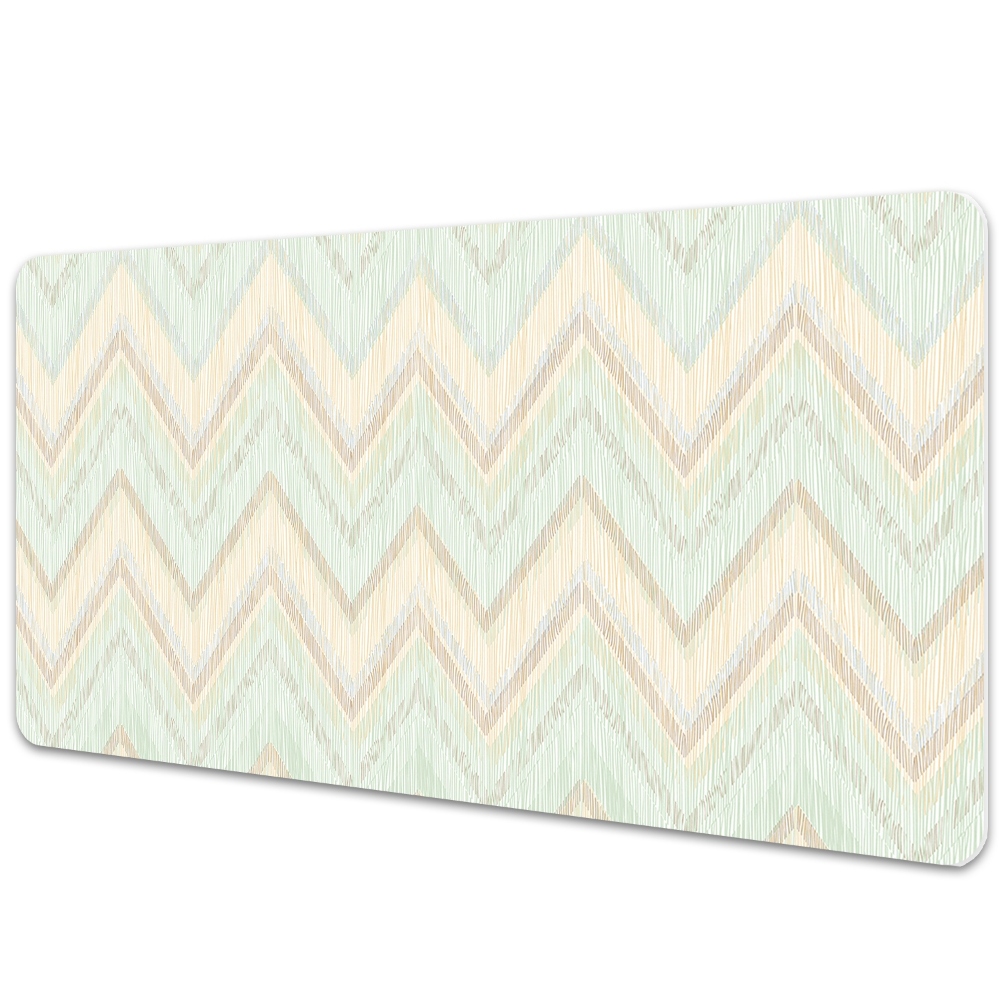 Mata na biurko Geometryczne zygzaki