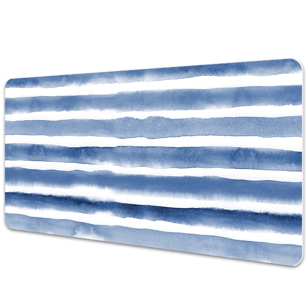 Mata na biurko Pasy malowane akwarelą