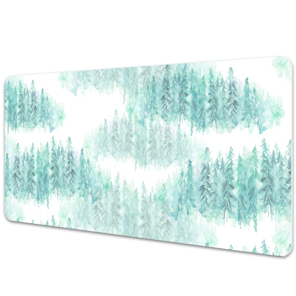 Mata na biurko Krajobraz malowanego lasu