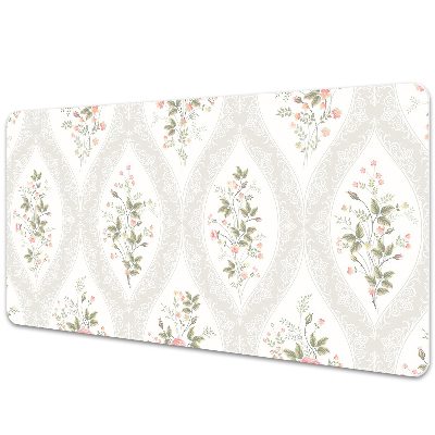 Mata na biurko Tapeta z kwiatami