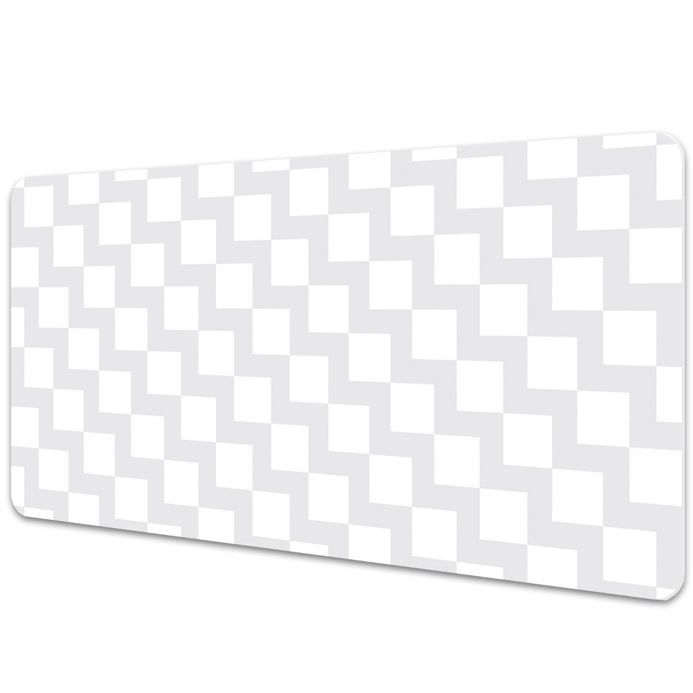 Mata na biurko Geometryczne kwadraty 3D