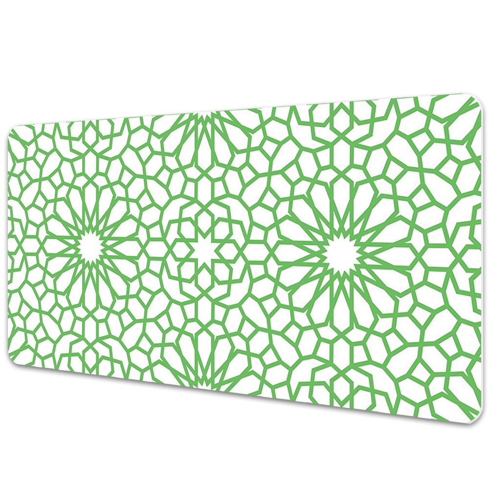 Mata na biurko Orientalne geometryczne kwiatki