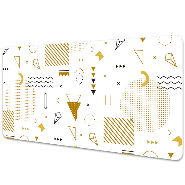 Podkładka na biurko z nadrukiem Abstrakcyjne figury