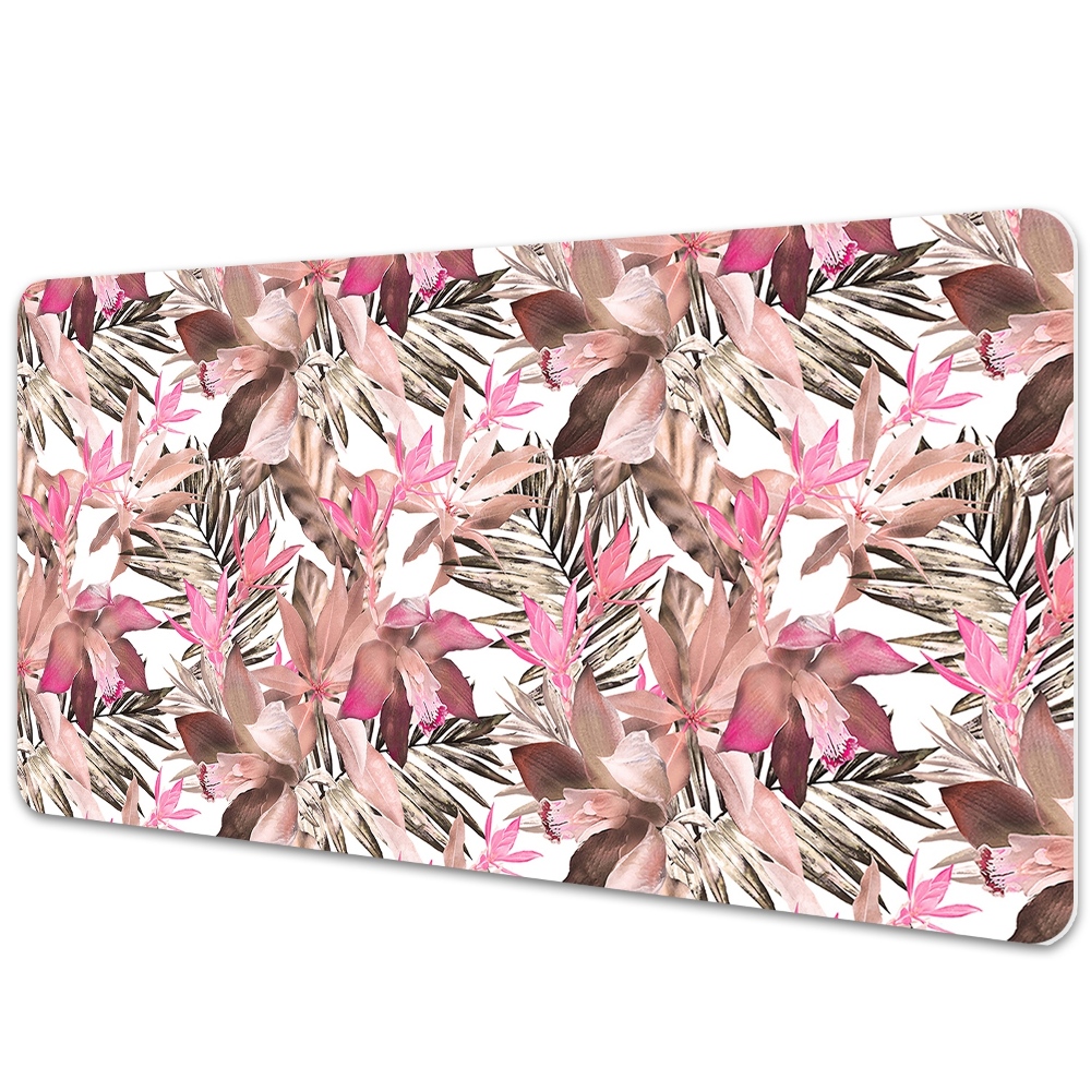 Podkładka na biurko z nadrukiem Piękny kwiat z tropików