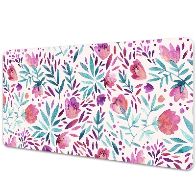 Podkładka na biurko z nadrukiem Maki w stylu retro