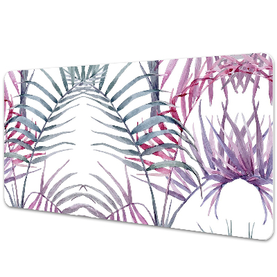 Podkładka na biurko z nadrukiem Różowe listki