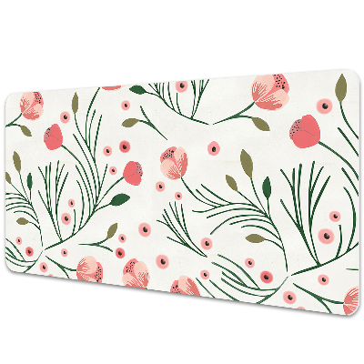 Podkładka na biurko z nadrukiem Maki w stylu vintage