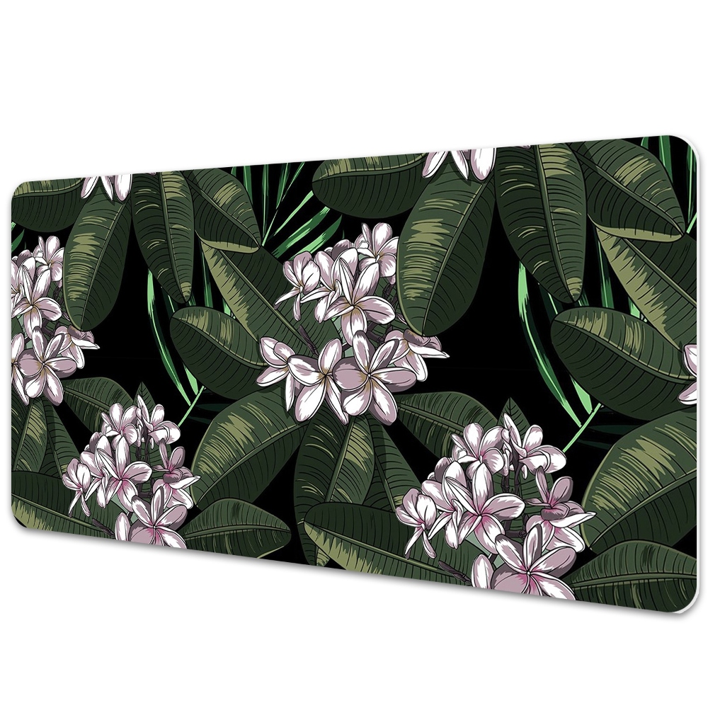 Podkładka na biurko z nadrukiem Kwiaty z tropikalnej wyspy