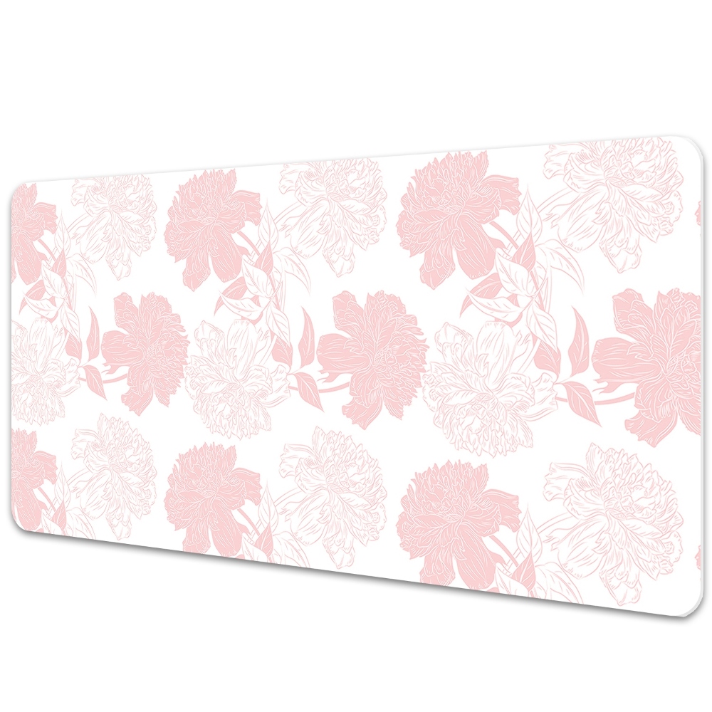 Podkładka na biurko z nadrukiem Kwiatowy wzór